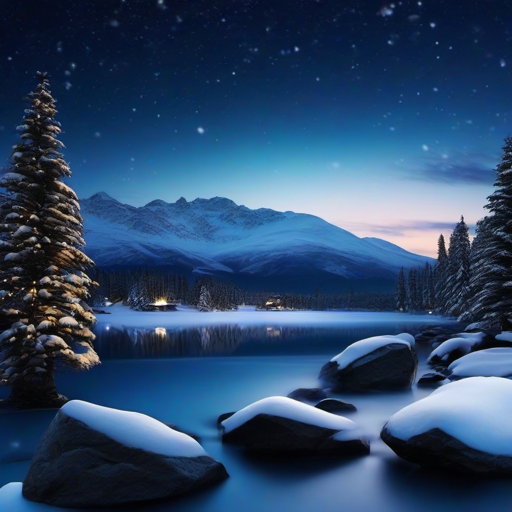 Snow Background Wallpaper - snow background night  