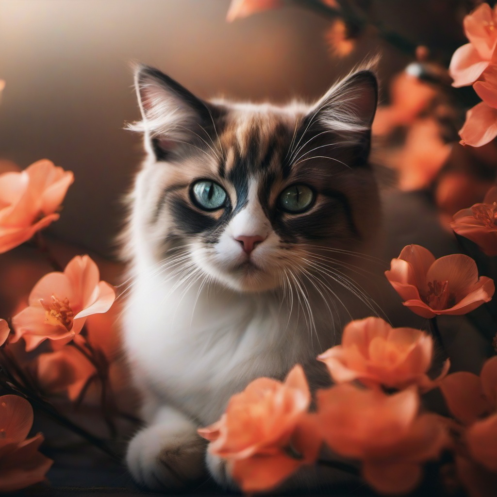 Cat Background Wallpaper - photo cat background  