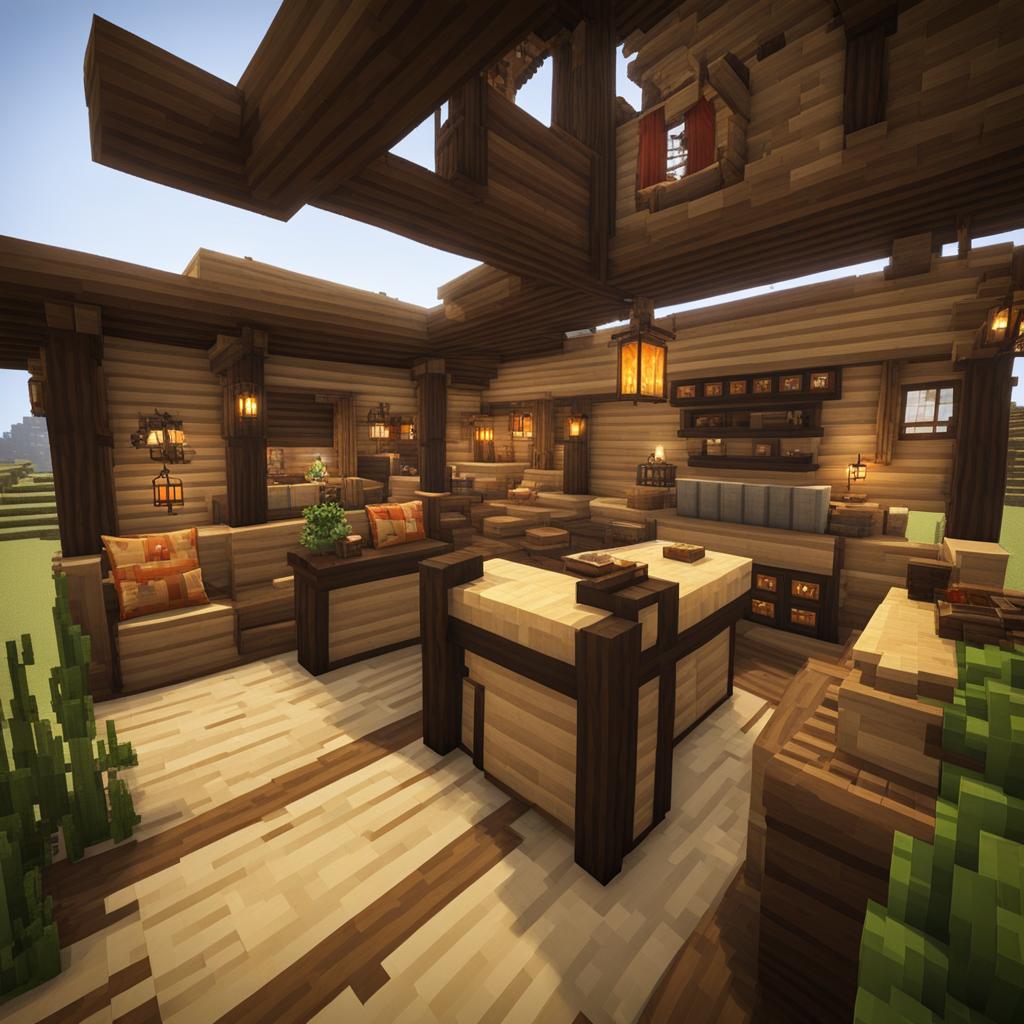 wild west frontier town with saloons and ranches - minecraft house design ideas 