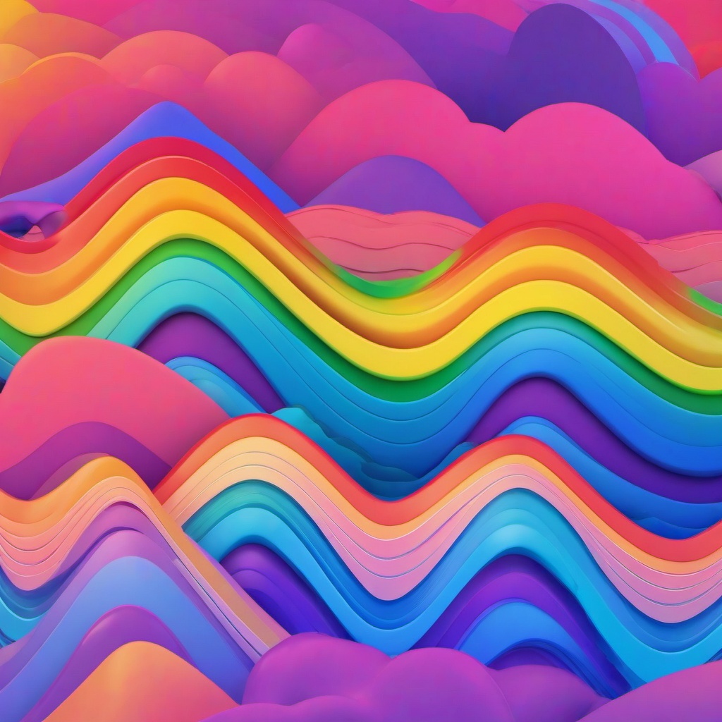 Rainbow Background Wallpaper - rainbow background aesthetic  