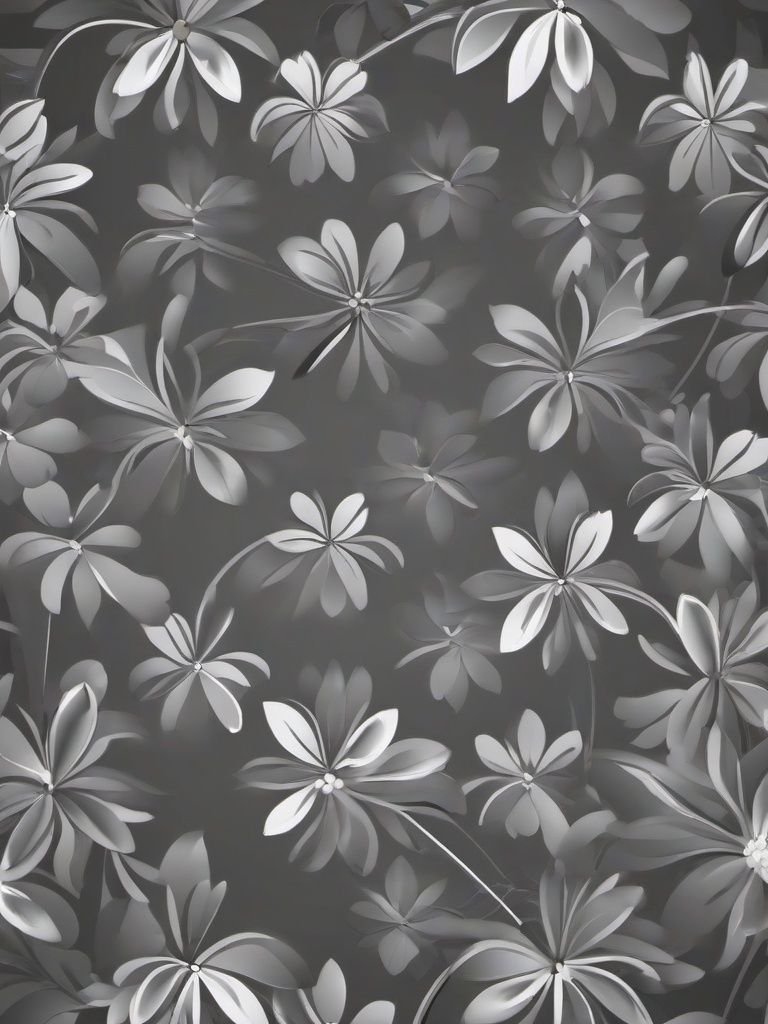 Flower Background Wallpaper - gray flower wallpaper  