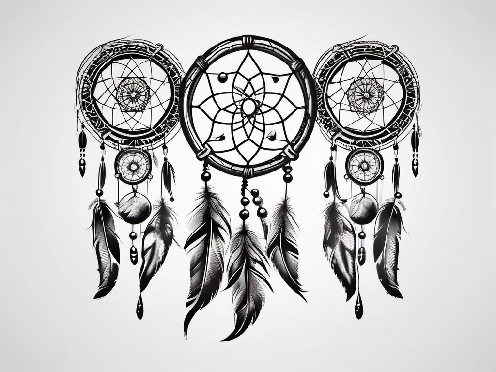 Best Dream Catcher Tattoo - Top-notch and highly regarded dream catcher tattoo designs.  simple vector tattoo,minimalist,white background