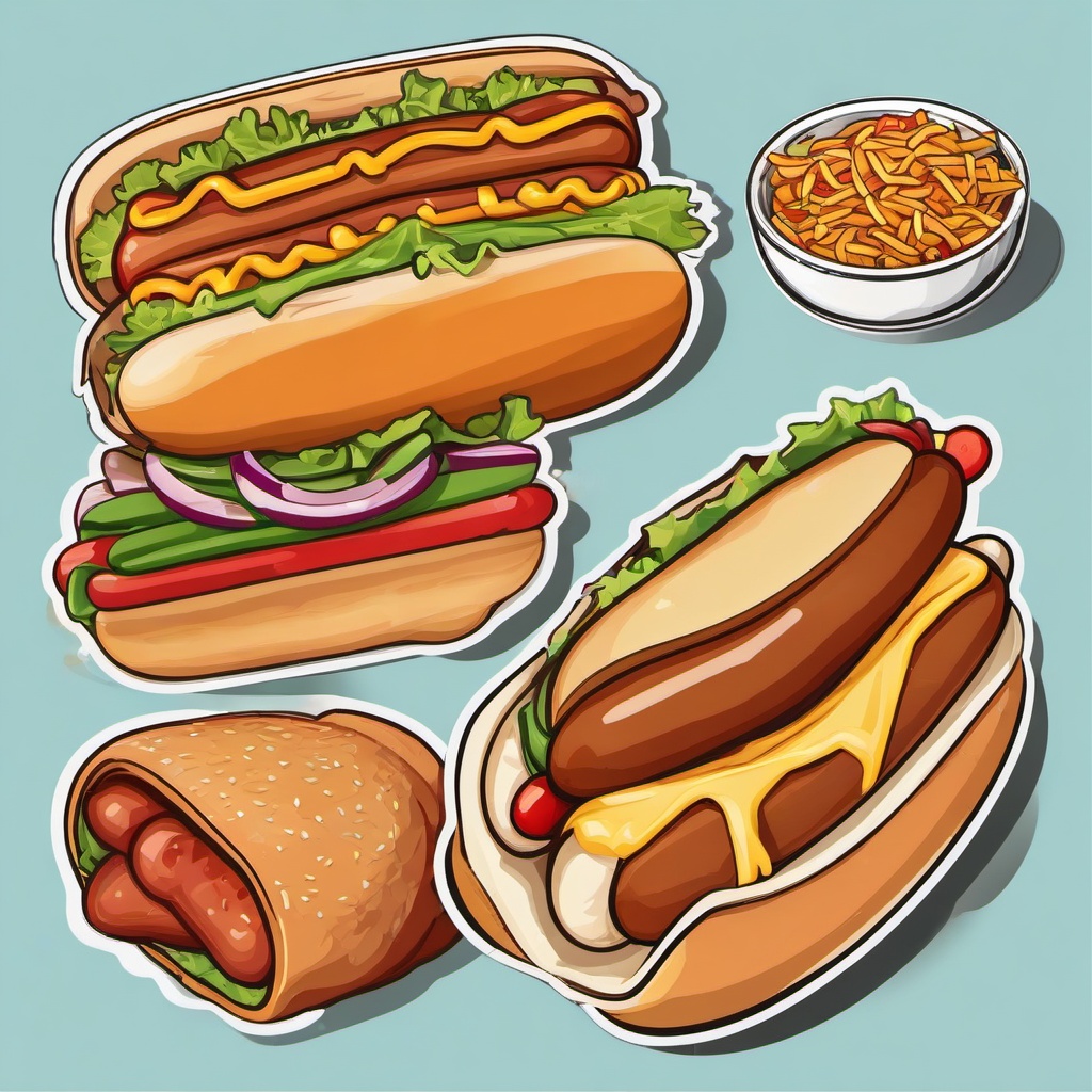 Hot Dog  clipart