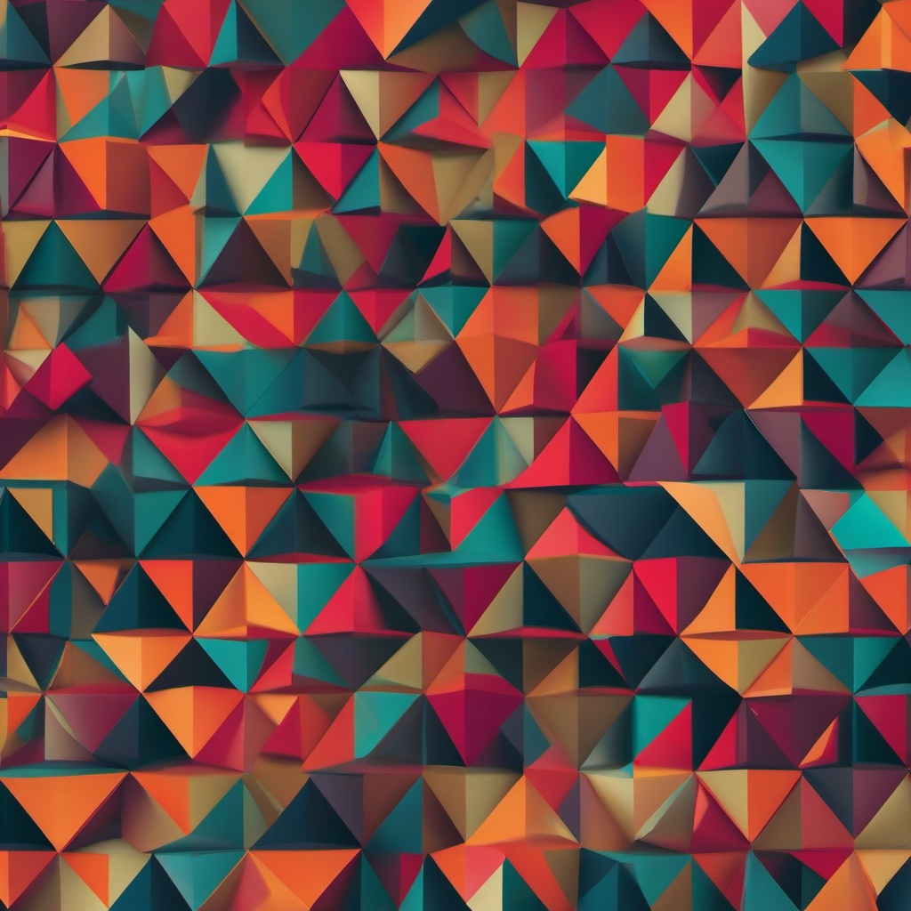 Geometric Background - abstract background triangles  