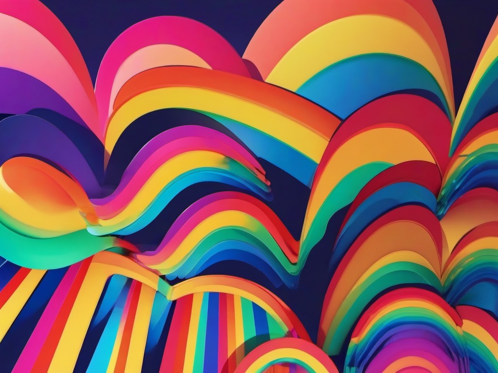 Vsco Rainbow Wallpaper  