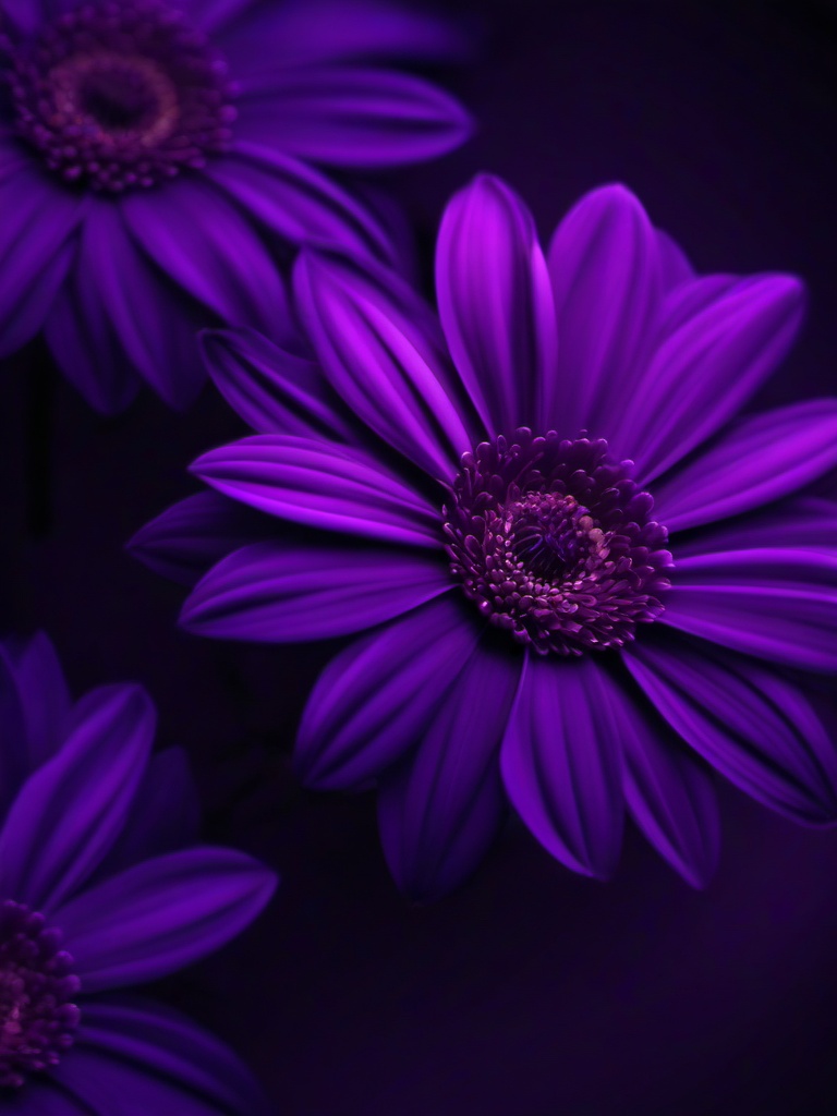 Dark Purple Flower Background  ,mobile iphone background wallpaper