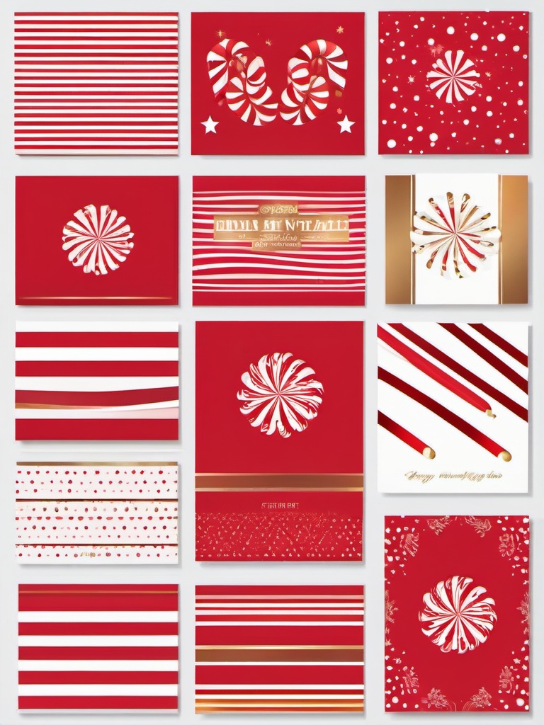 Candy Cane clipart - candy cane design on Christmas cards  color,minimalist,vector clipart