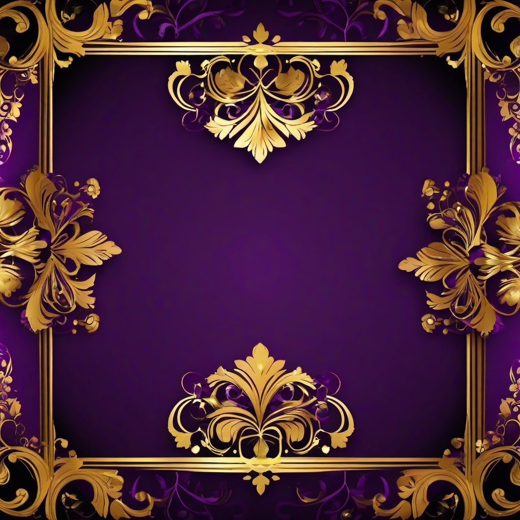 Purple Background Wallpaper - purple & gold background  