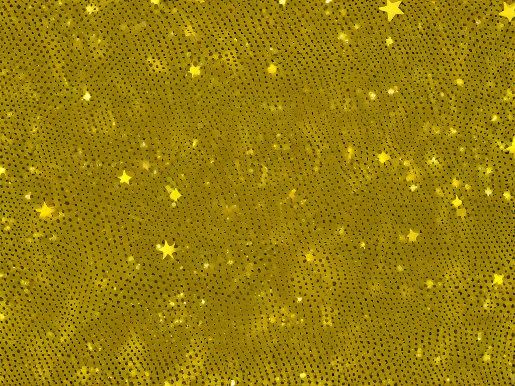 Yellow Starry Background  