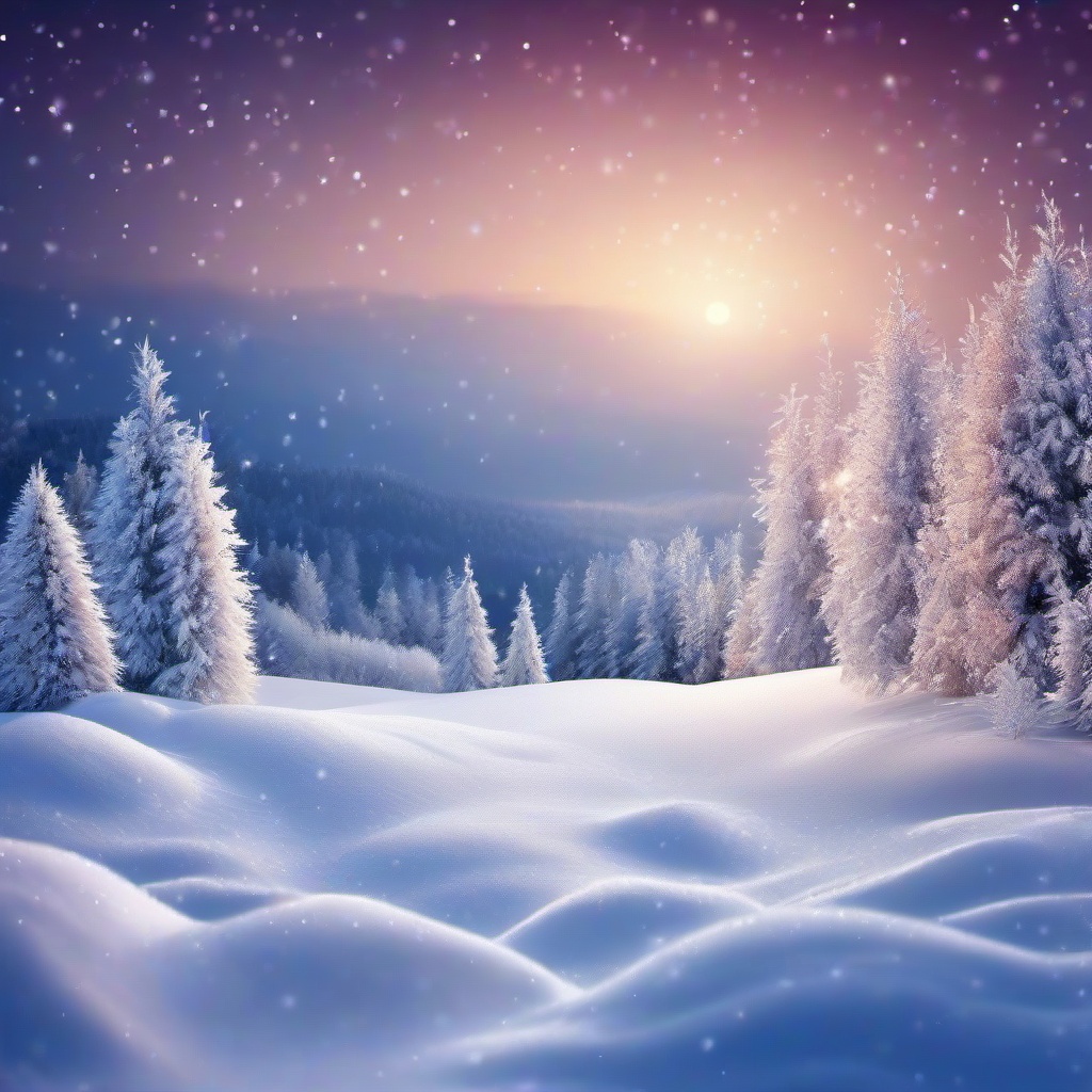 Winter background wallpaper - snow glitter background  