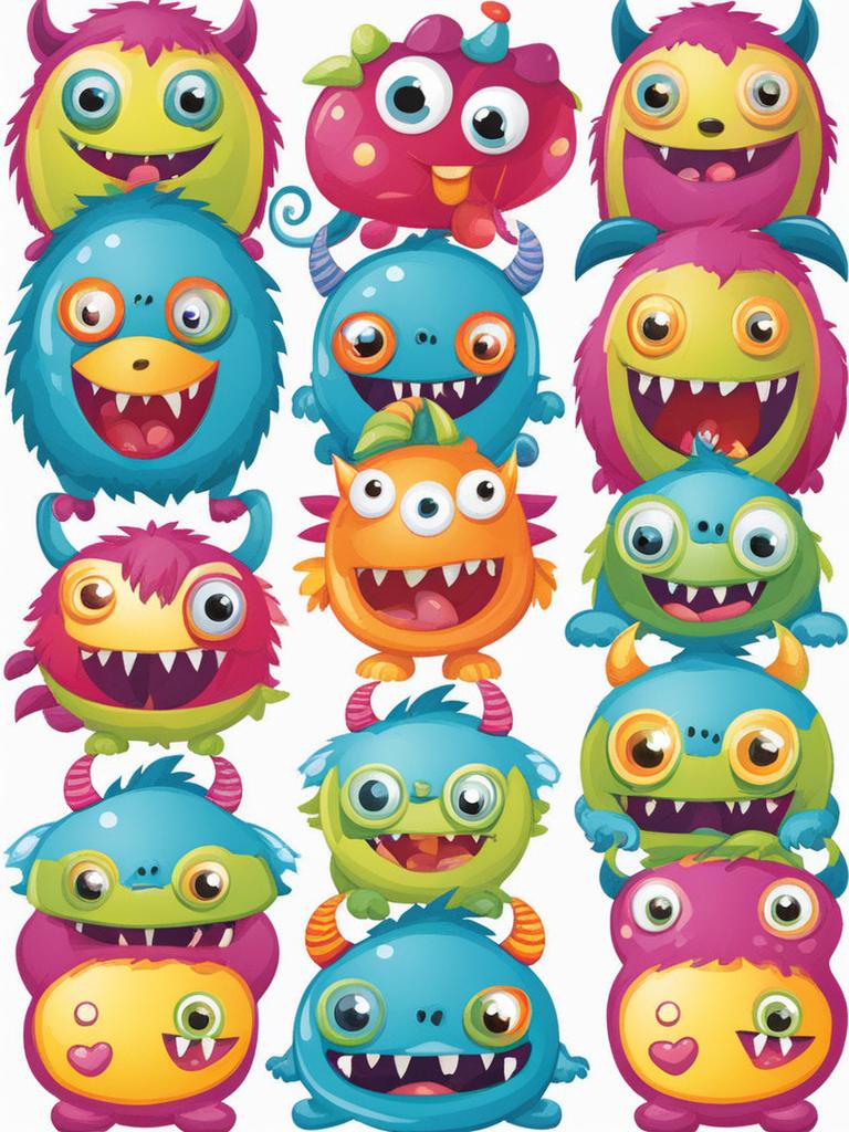 monster clipart 