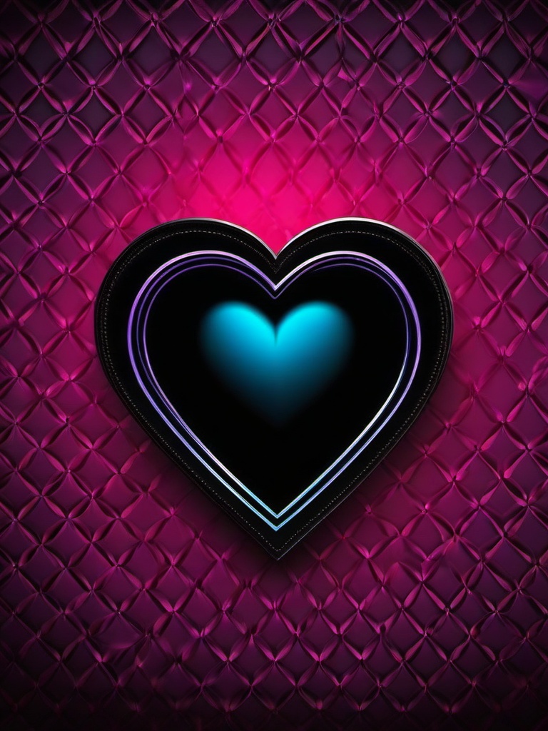 Heart Dark Wallpaper  ,mobile iphone background wallpaper