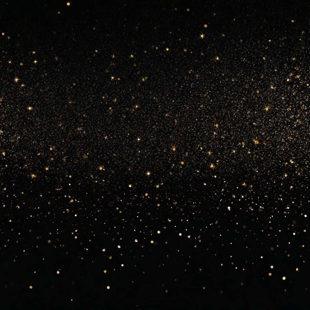 Glitter background - black wallpaper with sparkles  