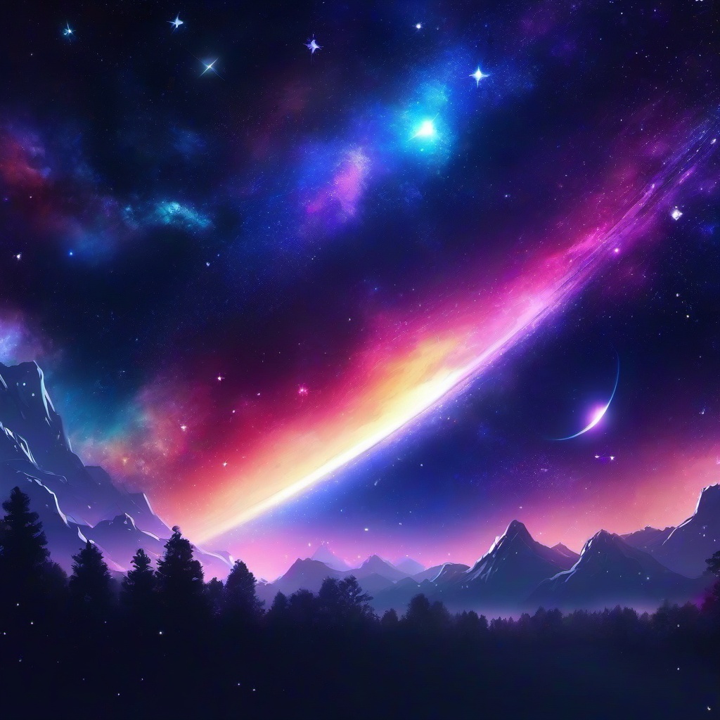 Galaxy Background Wallpaper - anime galaxy wallpaper  