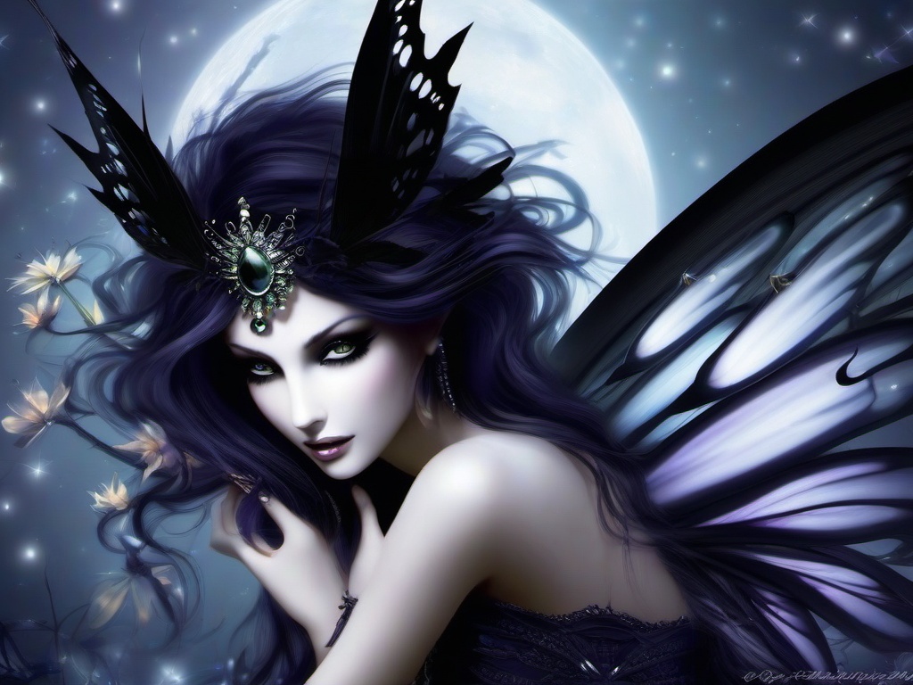 Dark Fairy Wallpaper  ,desktop background wallpaper