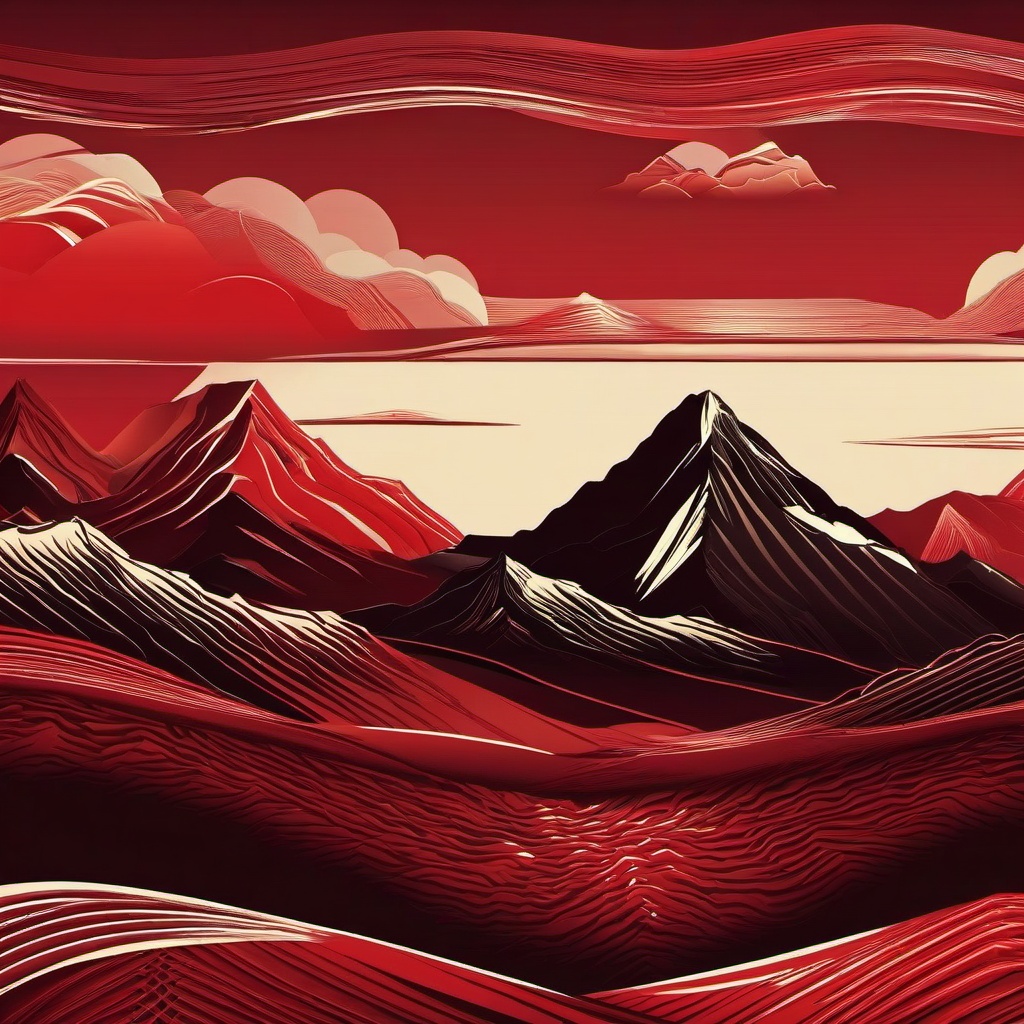 Mountain Background Wallpaper - red mountain wallpaper  