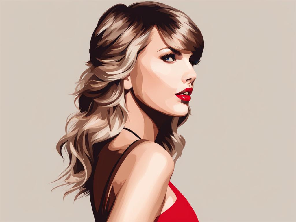 taylor swift tattoo minimalist color design 