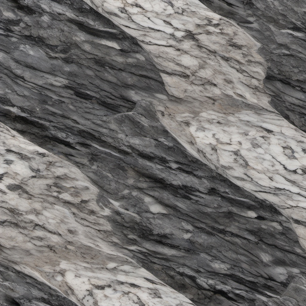 Granite displaying intricate patterns in shades of white and gray top view, product photoshoot realistic background, hyper detail, high resolution