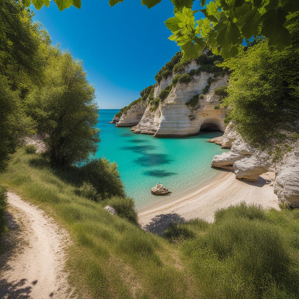 le marche's hidden beaches - capture the untouched beauty of hidden beaches in le marche, with their secluded coves and rocky cliffs. 