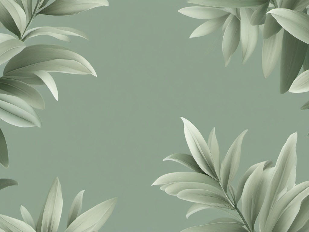 Aesthetic Sage Green Wallpaper - Soft sage green for a calming, aesthetic look.  background wallpaper