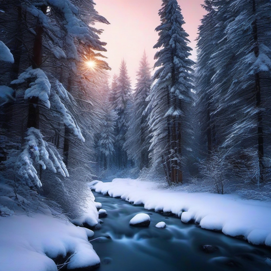 Winter background wallpaper - snowy forest wallpaper iphone  