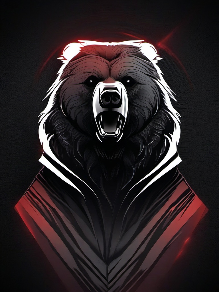 Dark Bear Wallpaper  ,mobile iphone background wallpaper