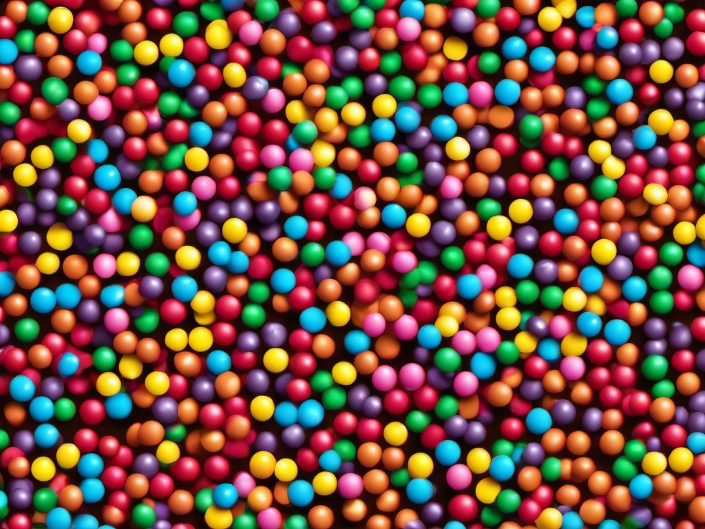 Rainbow Sprinkle Background  