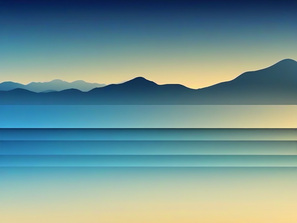 Blue Gradation Background-Gradient blue with smooth transitions from deep ocean blue to sky blue  background wallpaper