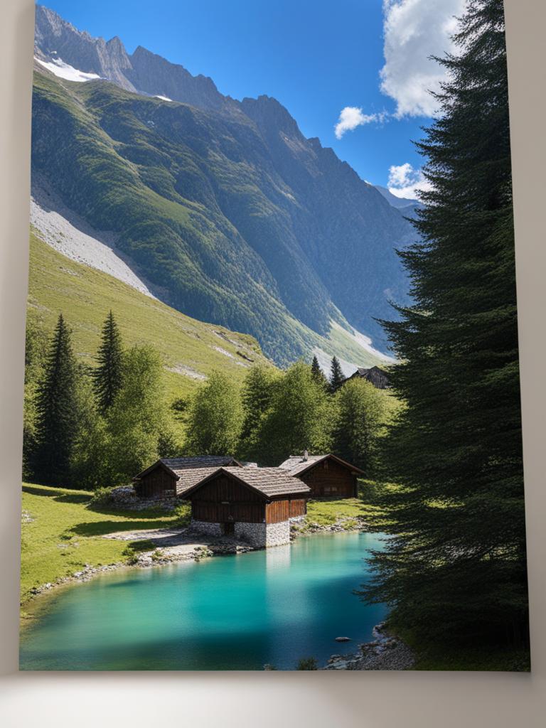 secrets of the vanoise national park - paint the secrets of vanoise national park, with alpine meadows, glacial lakes, and towering peaks. 