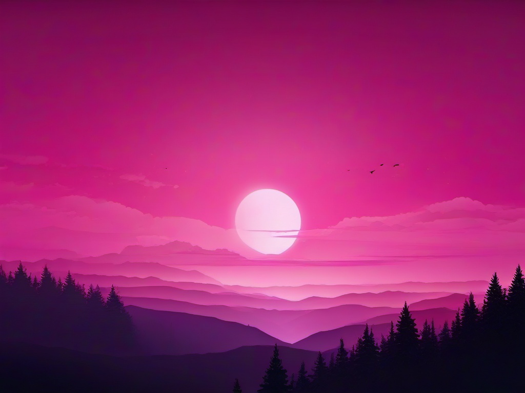 Pink Sky Wallpaper 4K  ,desktop background wallpaper