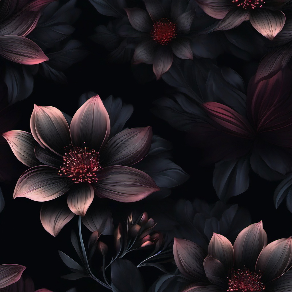 Dark Flower Wallpaper 4K  ,desktop background wallpaper