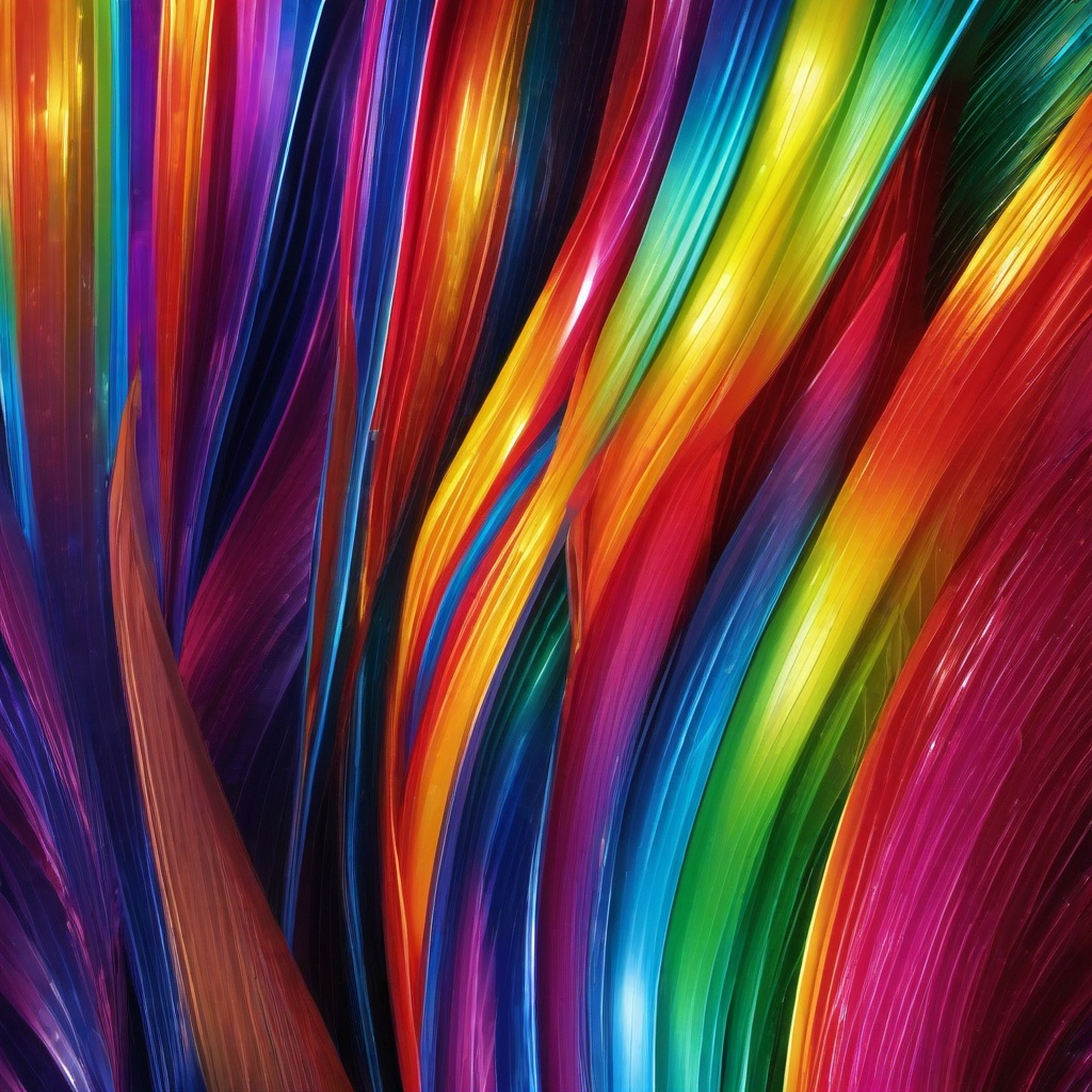 Rainbow Background Wallpaper - shiny rainbow background  