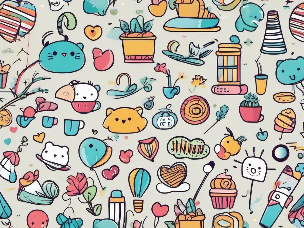 cute doodle wallpaper hd  ,desktop background wallpaper