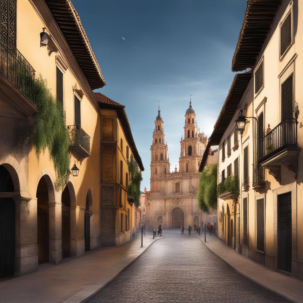 enchanted alcalá de henares - sketch the enchanted streets of alcalá de henares, the birthplace of cervantes and a unesco world heritage site. 