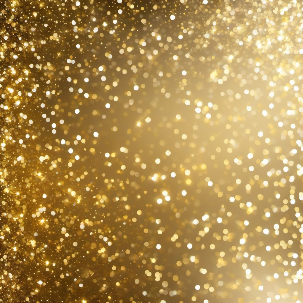 Glitter background - gold sparkles transparent background  