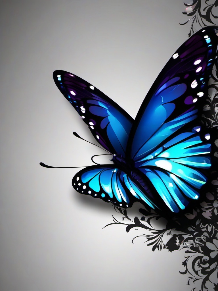 Butterfly Wallpaper Dark  ,mobile iphone background wallpaper