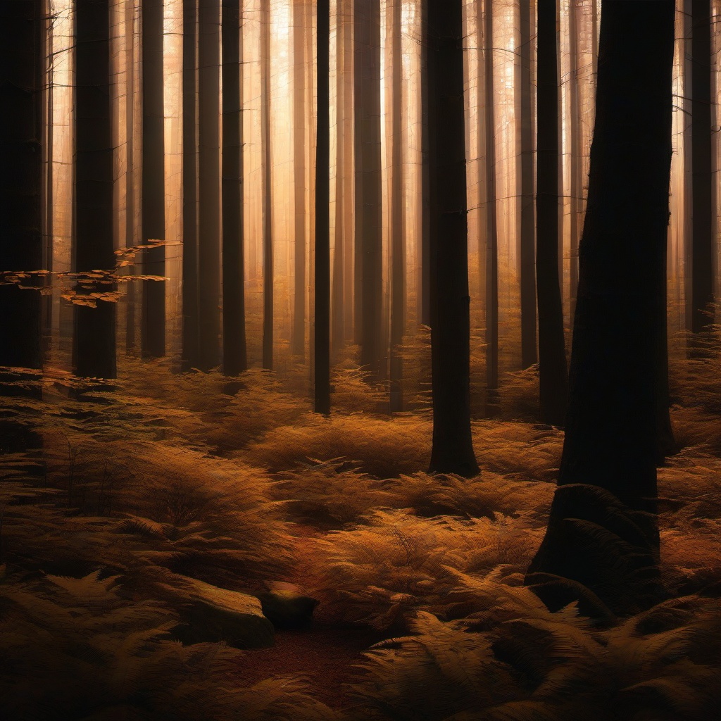 Forest Background Wallpaper - brown forest background  