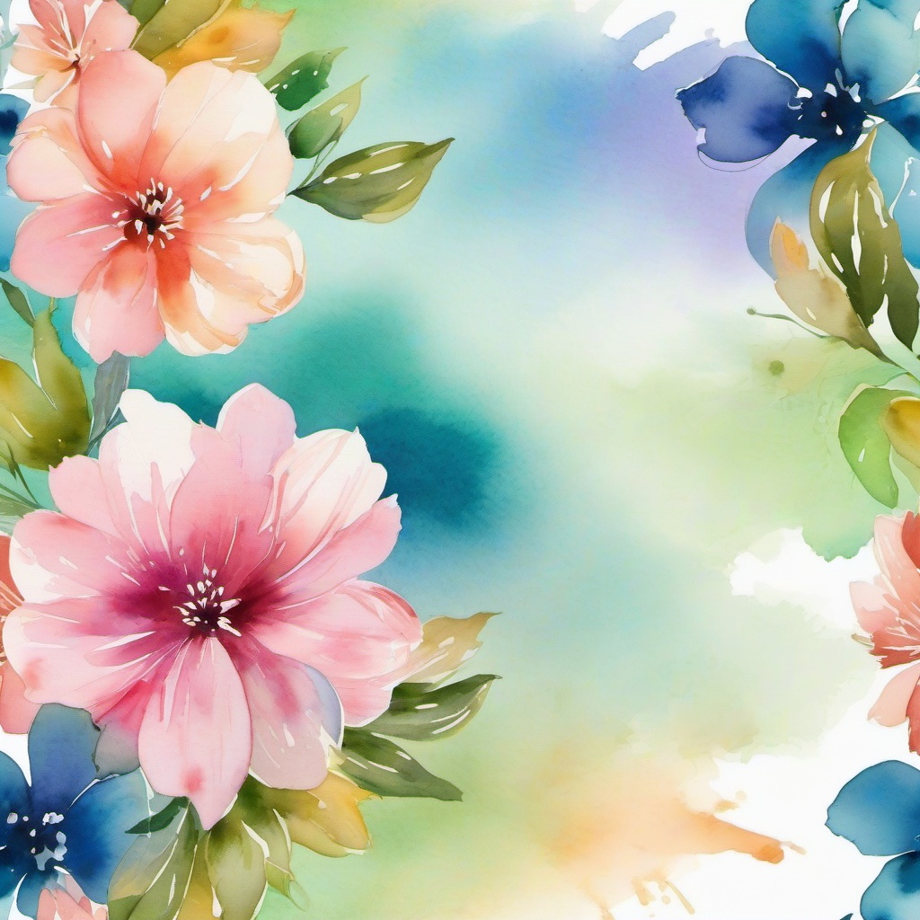 Watercolor Background Wallpaper - flower watercolor background  