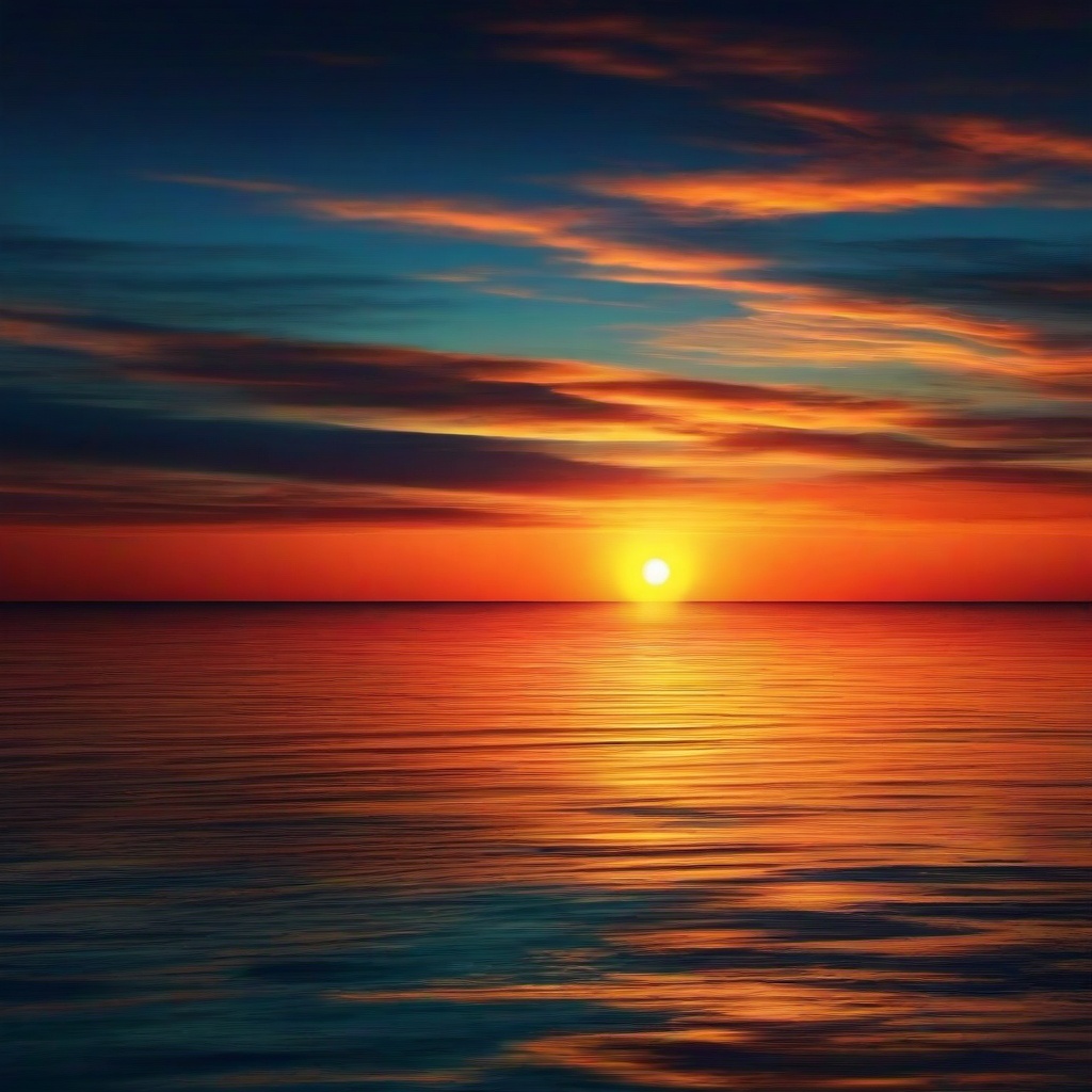 Ocean Background Wallpaper - sunset ocean background  