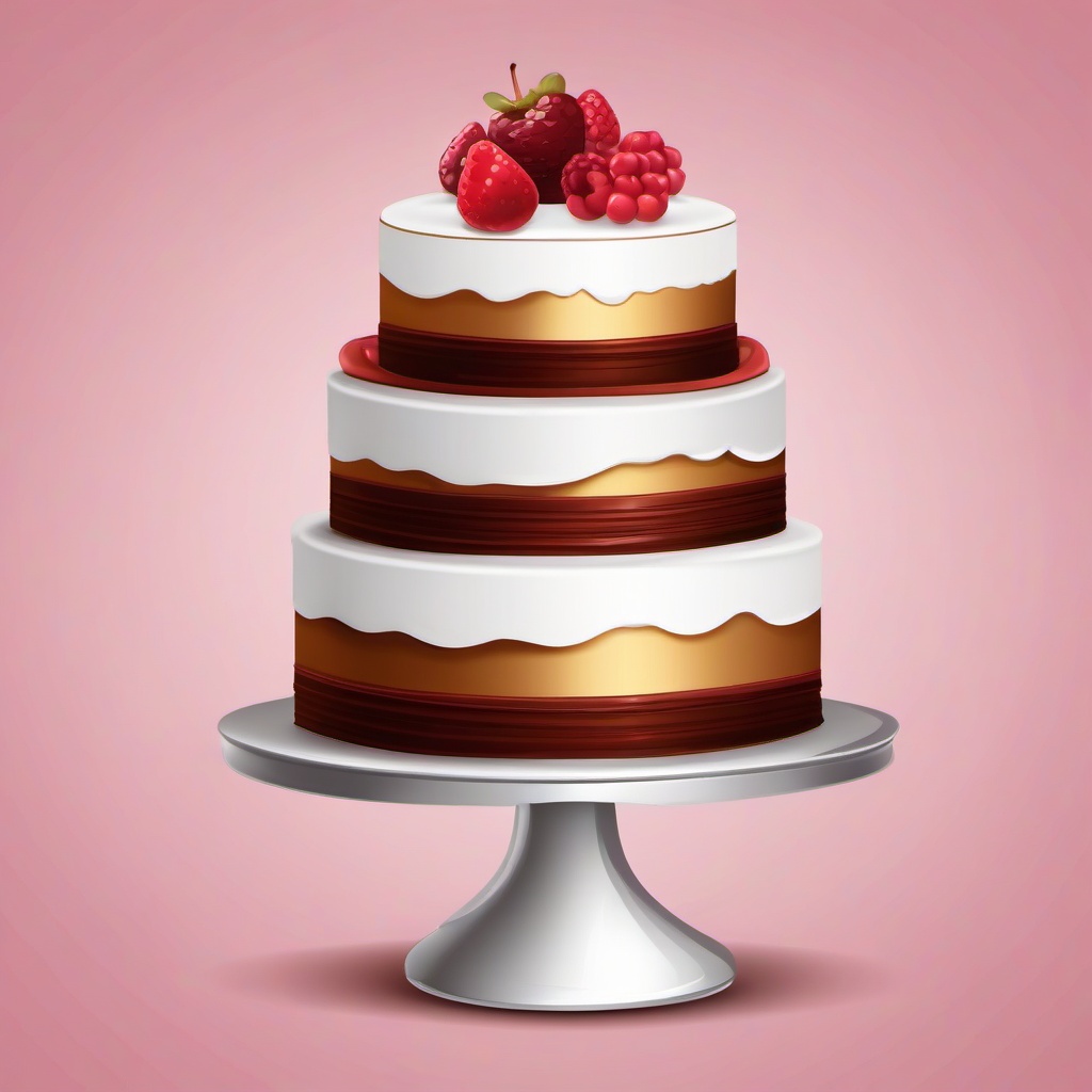 single cake clipart  