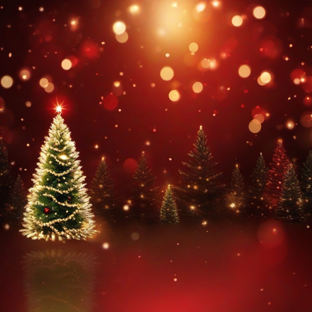 Christmas Background Wallpaper - blurry christmas tree background  