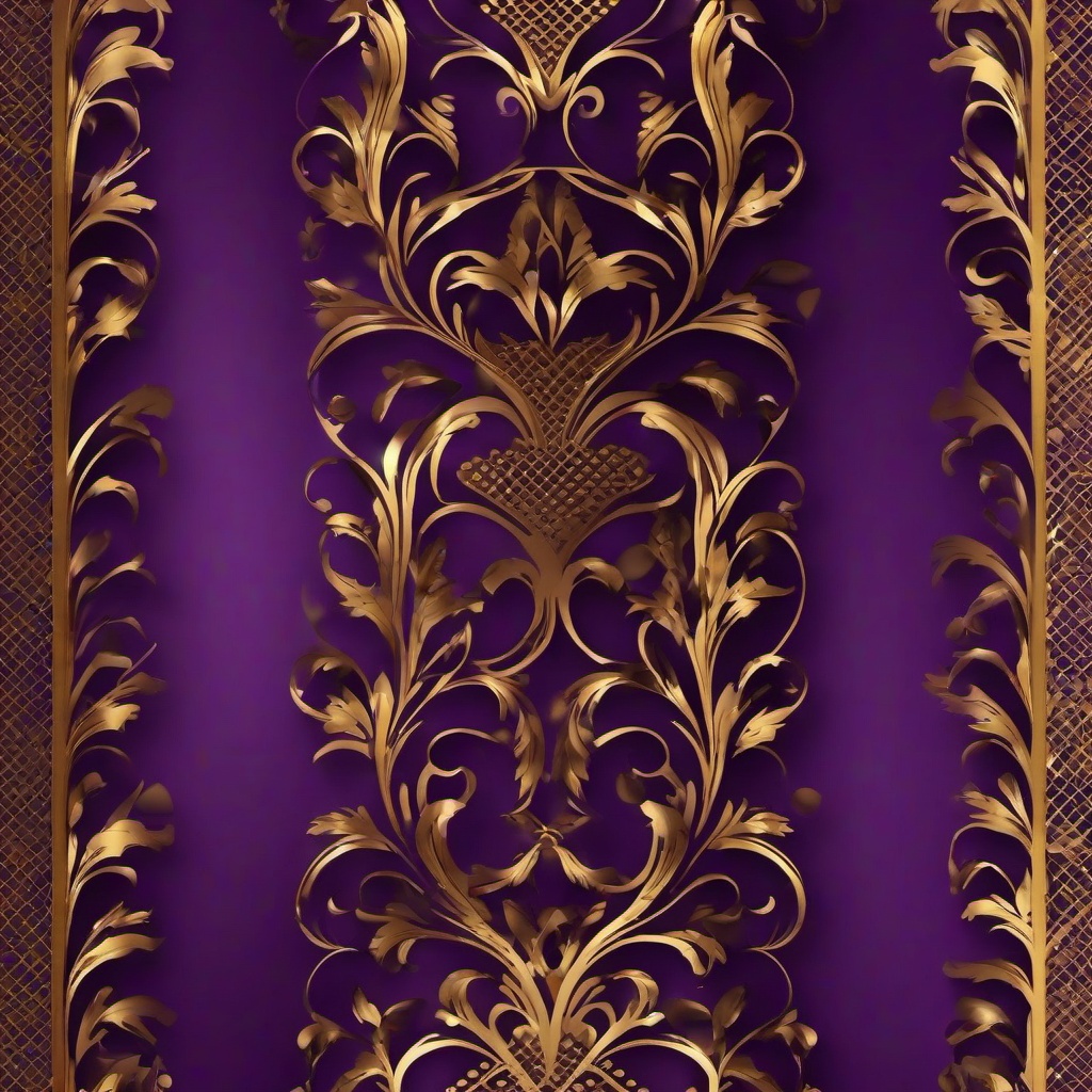 Purple Background Wallpaper - gold and purple background  