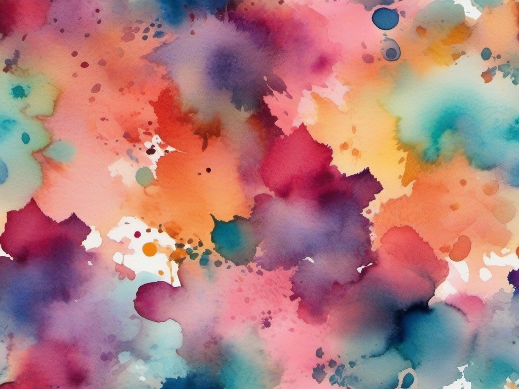 Watercolor Background - Artistic Watercolor Art  intricate patterns, splash art, wallpaper art