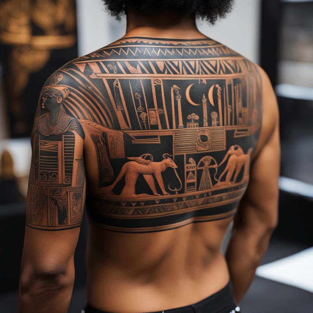 egyptian tattoos, inspired by the rich history and symbolism of ancient egypt. 