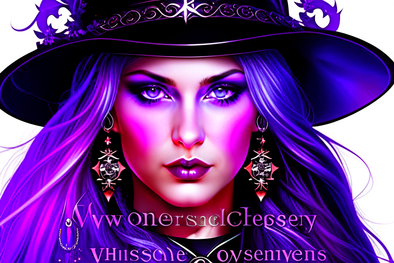 witch clipart - hecate, a mysterious and powerful sorceress. 