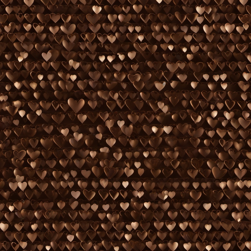 Heart Background Wallpaper - brown love heart background  