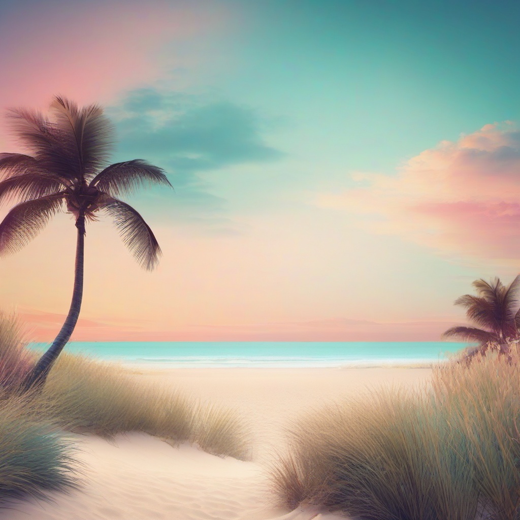 Beach Background Wallpaper - beach pastel background  