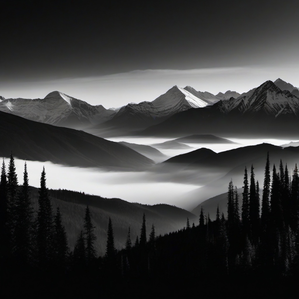 Mountain Background Wallpaper - black and white mountains wallpaper  