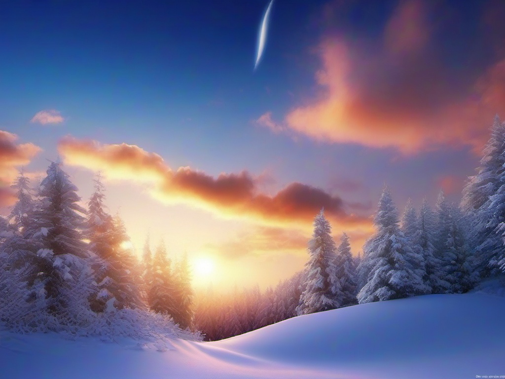 Snow Sky Wallpaper  ,desktop background wallpaper