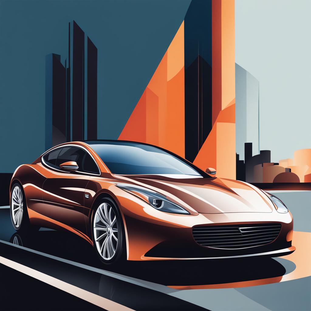 car clipart - a sleek and stylish car illustration. 